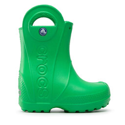 Crocs Kalosze Crocs Handle It Rain Boot Kids 12803 Zielony