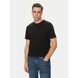 Tommy Hilfiger Tommy Hilfiger T-Shirt Essential Solid Pocket Tee MW0MW37283 Μαύρο Regular Fit