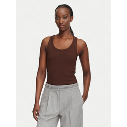 HUGO HUGO Топ Datamia 50514489 Темно-коричневий Slim Fit