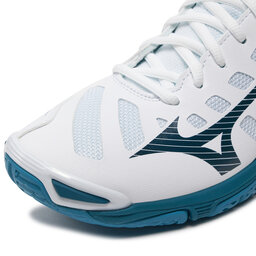 

Взуття Mizuno Wave Voltage Mid V1GA2165 White/Sailor Blue/Silver 86, Білий