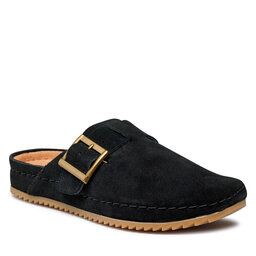 Clarks Pantoletten Clarks Brookleigh Mule 261661924 Black Suede