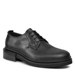 Calvin Klein Félcipő Calvin Klein Postman Derby HM0HM01356 Triple Black 0GJ