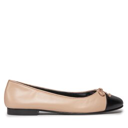 

Балетки Tory Burch Cap-Toe Ballet 154512 Rose Pink/Perfect Black 650, Рожевий