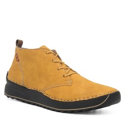Rieker Polokozačky Rieker 51510-68 Žlutá