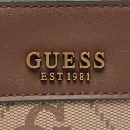 

Сумка Guess Berta Mini HWBB86 88770 LATTE LOGO/BROWN, Коричневий