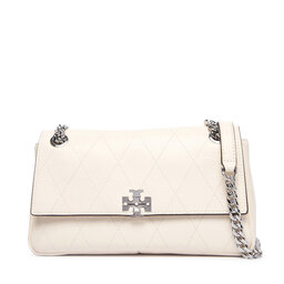 Tory Burch Handtasche Tory Burch Charlie Quilted 185829 Creme