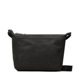 Calvin Klein Дамска чанта Calvin Klein Ck Connect Wide Base Xbody Pu K40K400998 Ck Black BAX