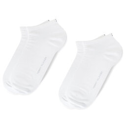 Tommy Hilfiger Set od 2 para unisex niskih čarapa Tommy Hilfiger 343024001 White 300