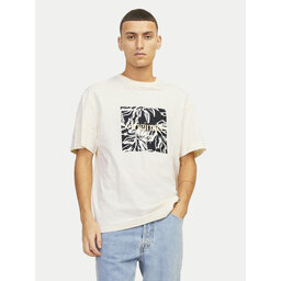 Jack&Jones Jack&Jones Camiseta Lafayette 12250436 Écru Relaxed Fit