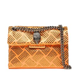 Kurt Geiger Torebka Kurt Geiger Fabric Mini Kensington 9546691609 Pomarańczowy