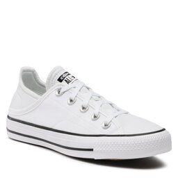 Converse Sneakers aus Stoff Converse Ctas Crush Heel Ox A03076C White/White/White