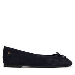 Tommy Hilfiger Ballerinas Tommy Hilfiger FW0FW09357 Dunkelblau