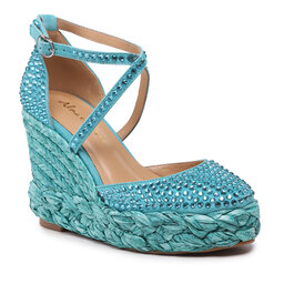 Alma En Pena Espadrile Alma En Pena V23500 Suede Turquoise