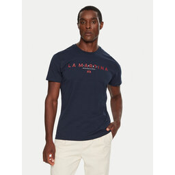 La Martina La Martina T-Shirt ZMR007 JS206 Dunkelblau Regular Fit