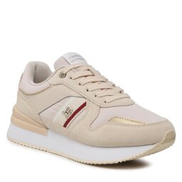 Tommy Hilfiger Sneakers Tommy Hilfiger Corp Webbing Runner Gold FW0FW07383 Sugarcane AA8