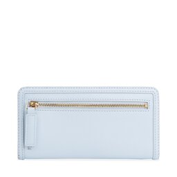 

Великий жіночий гаманець Tommy Hilfiger Th Monotype Large Slim Wallet AW0AW16210 Breezy Blue C1O, Голубий