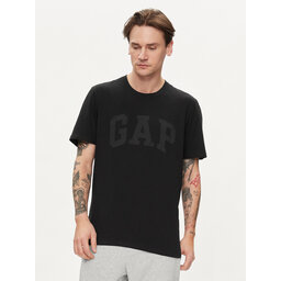 Gap Gap Marškinėliai 856659-10 Juoda Regular Fit