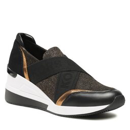 MICHAEL Michael Kors Tenisice MICHAEL Michael Kors Geena Slip On Trainer 43F3GNFP1D Black/Bronze