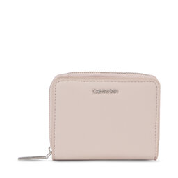 Calvin Klein Portofel pentru femei Calvin Klein Ck Must Wallet W/Flap Md K60K607432 Shadow Gray PE1