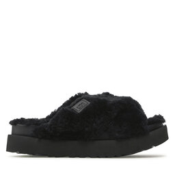 

Шльопанці Ugg W Fuzz Sugar Cross Slide 1135131 BLK, Чорний