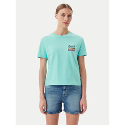 Quiksilver Quiksilver Футболка EQWZT03181 Бірюзовий Relaxed Fit