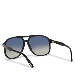 

Сонцезахисні окуляри Tom Ford FT0753 Shiny Black /Gradient Smoke 01B, Чорний
