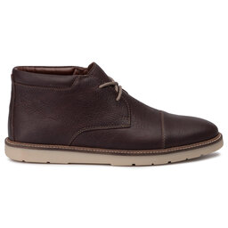 

Черевики Clarks Grandin Top 261463907 Dark Brown Tumbled, Коричневий
