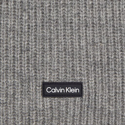 

Шарф Calvin Klein Daddy Wool Knit Scarf K50K510995 Ghost Gray PCD, Сірий