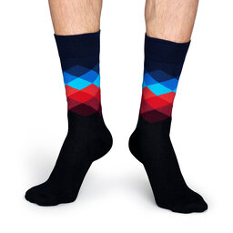 

Високі шкарпетки unisex Happy Socks FD01-069 Чорний