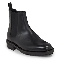 Calvin Klein Kotníková obuv s elastickým prvkem Calvin Klein Chelsea Boot HM0HM01229 Ck Black BEH