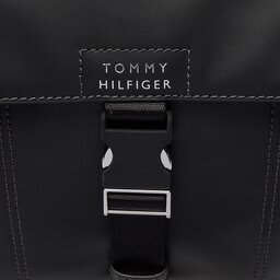 

Рюкзак Tommy Hilfiger Th Spw Leather Backpack AM0AM11823 Black BDS, Чорний
