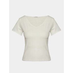 American Vintage American Vintage Camiseta Aksun AK02DE24 Blanco Regular Fit
