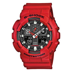 G-Shock Laikrodis G-Shock GA-100B-4AER Red/Red