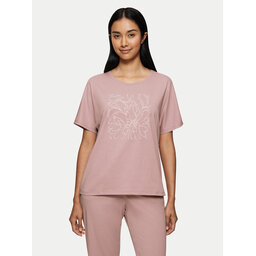Triumph Triumph Pizsama felső Mix & Match 10218281 Rózsaszín Relaxed Fit