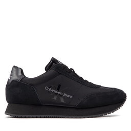 

Снікерcи Calvin Klein Jeans Retro Runner 1 YW0YW00516 Triple Black 0GL, Чорний