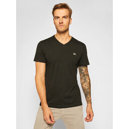 Lacoste Lacoste Marškinėliai TH2036 Juoda Regular Fit