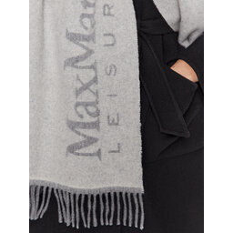 

Шаль Max Mara Leisure Talco 2335460236 Stole White 001, Сірий
