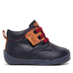 

Черевики Kickers Wazzap 8584000-10 Navy/Camel 101, Cиній