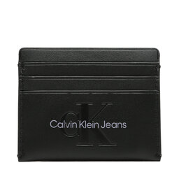 Calvin Klein Jeans Custodie per carte di credito Calvin Klein Jeans Sculpted Cardcase 6Cc Mono K60K610885 0GJ