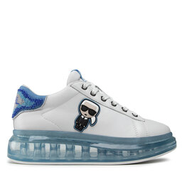 

Снікерcи KARL LAGERFELD KL62632 White Lthr W/Blue, Білий