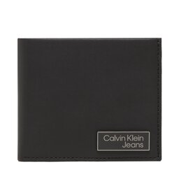 Calvin Klein Jeans Portefeuille homme grand format Calvin Klein Jeans Logo Plaque Bilfold W/Coin K50K510127 BDS