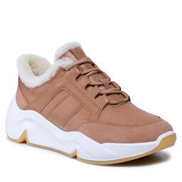 ECCO Sneakersy ECCO Chunky Sneaker W 20322360222 Toffee/Toffee