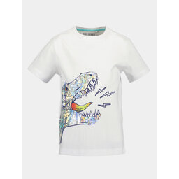 Blue Seven Blue Seven Marškinėliai 802319 X Balta Regular Fit