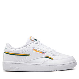 

Взуття Reebok Club C 85 Vegan GY7154 Ftwwht/Cogold/Drkgrn, Білий