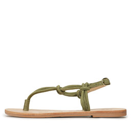 

Босоніжки Manebi Suede Leather Sandals V 2.0 Y0 Kaki Green Knot Thongs, Хакі