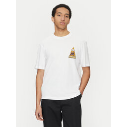 HUGO HUGO Marškinėliai Nizzerio 50533390 Balta Regular Fit