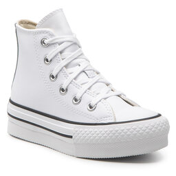 Converse Kedas Converse Ctas Eva Lift Hi A01016C White/Natural Ivory/Black