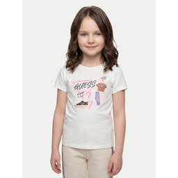 Guess Guess Футболка J6YI02 K3667 Білий Regular Fit