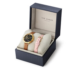 

Годинник Ted Baker Ammy Hearts BKG028000 Braun/Black, Коричневий