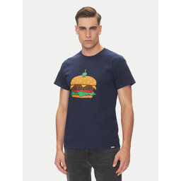 Etnies Etnies T-Shirt Burger 4130004128 Dunkelblau Regular Fit